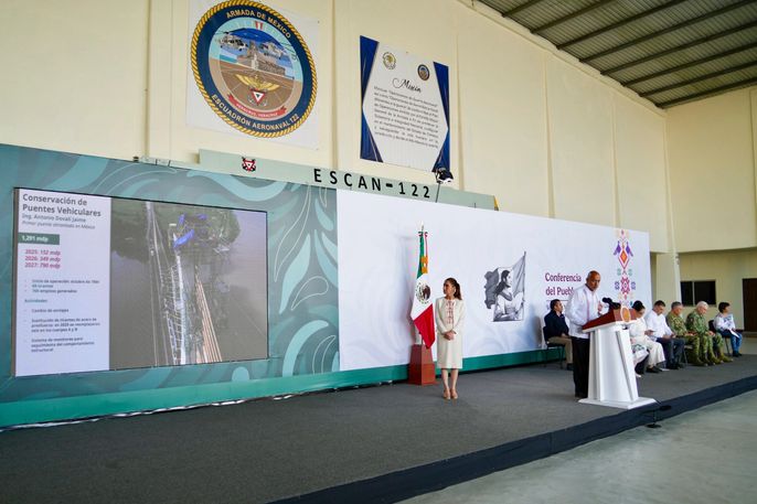 ENTRE 2026 Y 2027 SE INVERTIRÁN EN VERACRUZ 20 MIL MDP PARA CARRETERAS, OBRAS DE AGUA POTABLE, VIVIENDA Y RECONSTRUCCIÓN: PRESIDENTA CLAUDIA SHEINBAUM